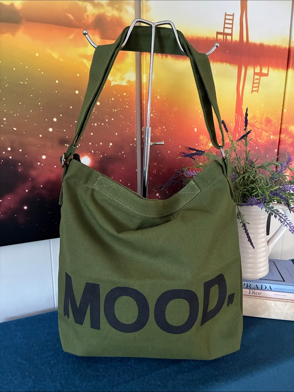 MOOD Canvas Shoulder Bag